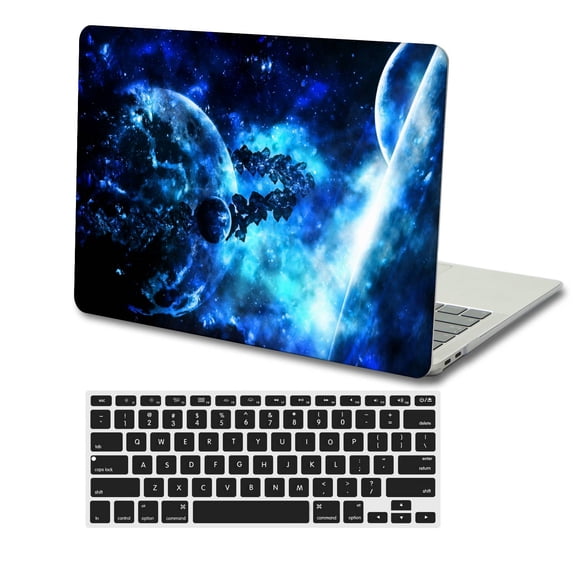 KSK KAISHEK Plastic Hard Case Cover Compatible 2023 - 2021 Release MacBook Pro 14" XDR Display + Black Keyboard Cover Model: M2 A2779 A2442 M1 Galaxy A 0759