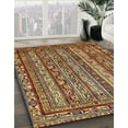 thumbnail image 2 of Ahgly Company Indoor Rectangle Abstract Red Abstract Area Rugs, 7' x 9', 2 of 6