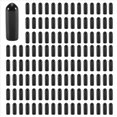thumbnail image 2 of 600 Piezas Tapas de Goma para Extremos 4 mm ID PVC Cubierta Tapa de Perno de Tubo Redondo Protectores de Rosca Negro, 2 of 5