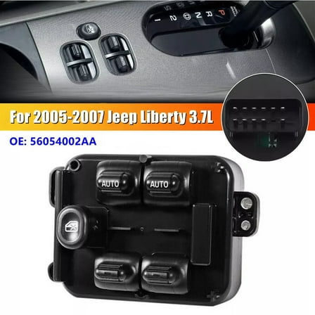 Fits For 2005-2007 Jeep Liberty Master Power Window Switch 4602756AB 56054002AA