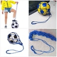 thumbnail image 4 of UPOUART Youth Football Bag Mesh Sports Bag Blue Portable 1Pack, 4 of 8