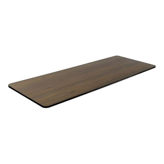 Electric Standing MDF Table Top 60 Inch - Dark Wood
