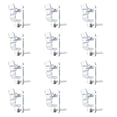 thumbnail image 2 of 12 clips de cuerda para exteriores, soportes para cables exteriores, fácil instalación, abrazaderas de línea, ganchos para colgar luces de hadas para claro, 2 of 10