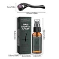 thumbnail image 5 of Beard Growth Spray Kit with Roller Extra Strength Hair Thickening Spray Fuller Facial Hair Growth, 5 of 5