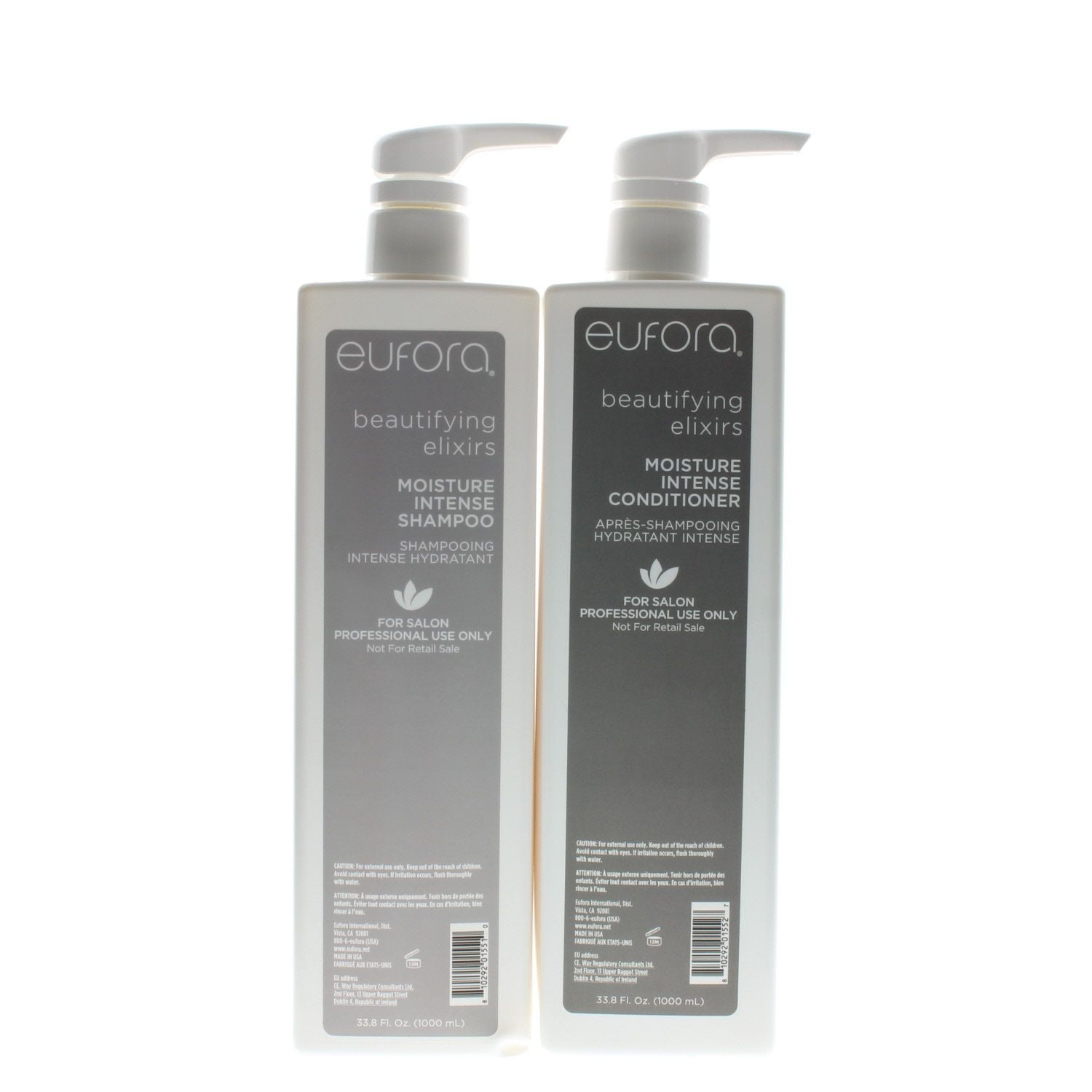 Eufora Beautifying Elixirs Moisture Intense Shampoo and Conditioner