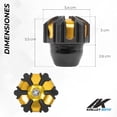 thumbnail image 2 of Slider de aluminio universales para motocicleta amarillo G2799 Kinlley amarillo, 2 of 4