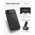 thumbnail image 2 of Funda Spigen para iPhone 17 Air Liquid Air TPU, color negro mate, 2 of 7