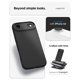 thumbnail image 2 of Funda Spigen para iPhone 17 Air Liquid Air TPU, color negro mate, 2 of 7