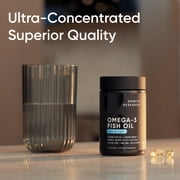 Sports Research® Fish Oil Mini-Softgels Easy to Swallow Omega-3 Fatty Acids 625mg (120 Capsules)