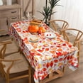 thumbnail image 3 of Fall Tablecloths for Rectangle Tables 60x84 Inches, Thanksgiving Table Cloth, Autumn Pumpkins Leaves Farmhouse Table Cloth for Harvest Party Holiday Dining Decor, Fall Decorations for Home, 3 of 5