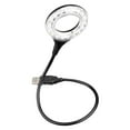 thumbnail image 2 of kurtrusly LED USB Circular Light Flexible Gooseneck Reading Lamp, Adjustable Angle Black, 2 of 9