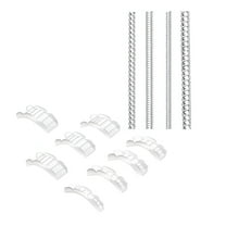 DESIGNICE Us 0-13 Ring Sizer Measuring Tool Set Ring Gauges & Finger Sizer Mandrel for Jewelry Sizing Measuring