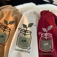 thumbnail image 5 of Sudaderas con dibujos animados kawaii divertidas para hombre, sudaderas con capucha de moda con personalidad, sudaderas holgadas de estilo hip hop con forro polar, 5 of 5