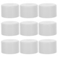 thumbnail image 1 of UPGRATOR 10 Pack White PVC Pipe Fitting Cap Durable Weather Resistant for Pipe Sealing and Capping 40mm, 1 of 8