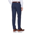 thumbnail image 2 of HAGGAR Mens Navy Flat Front, Straight Leg Slim Fit Stretch Pants W34/ L32, 2 of 3