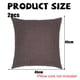 thumbnail image 5 of Paquete de 2 fundas de almohada decorativas de otoño, fundas de almohada de chenilla suave con textura sólida para sofá, dormitorio, sala de estar, 5 of 5