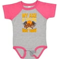 thumbnail image 3 of Inktastic Axe Throwing Funny Boys or Girls Baby Bodysuit, 3 of 5