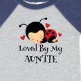 thumbnail image 4 of Inktastic Loved by My Auntie Ladybug Boys or Girls Baby Bodysuit, 4 of 5
