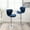 Blue, variant on 360° Swiveling Green Adjustable Barstools / Provide Flexibility in Seating Arrangements