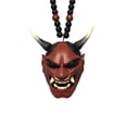 thumbnail image 1 of Colgante Colgante De Coche Con Samurai Hannya Japonés Oni Casco Coche Espejo Retrovisor Encanto Colgante De Moda Decoración De Coche seitruly AP006129-08, 1 of 6