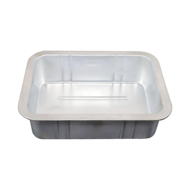 Bandeja de Drenaje de Aceite Rectangular Sunnimix para Camión Motocicleta Vehículo Blanco