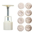 thumbnail image 1 of Labymos Mid-Autumn Festival Moon Cake Making Mould Ice Rind Green Bean Cake Domestic Use Hand, 1 of 8