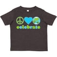 thumbnail image 3 of Inktastic Celebrate Earth Day Peace Love Earth Boys or Girls Toddler T-Shirt, 3 of 5