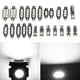 thumbnail image 1 of Bombilla para automóvil, 6500 K, 150 LM, 12 V, T10, luz LED para coche, luz de gálibo para coche, diseño exquisito, 1 of 9