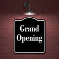 thumbnail image 2 of Grand Opening Elegant BLACK Aluminum Composite Sign, 8.5"x10", 2 of 9