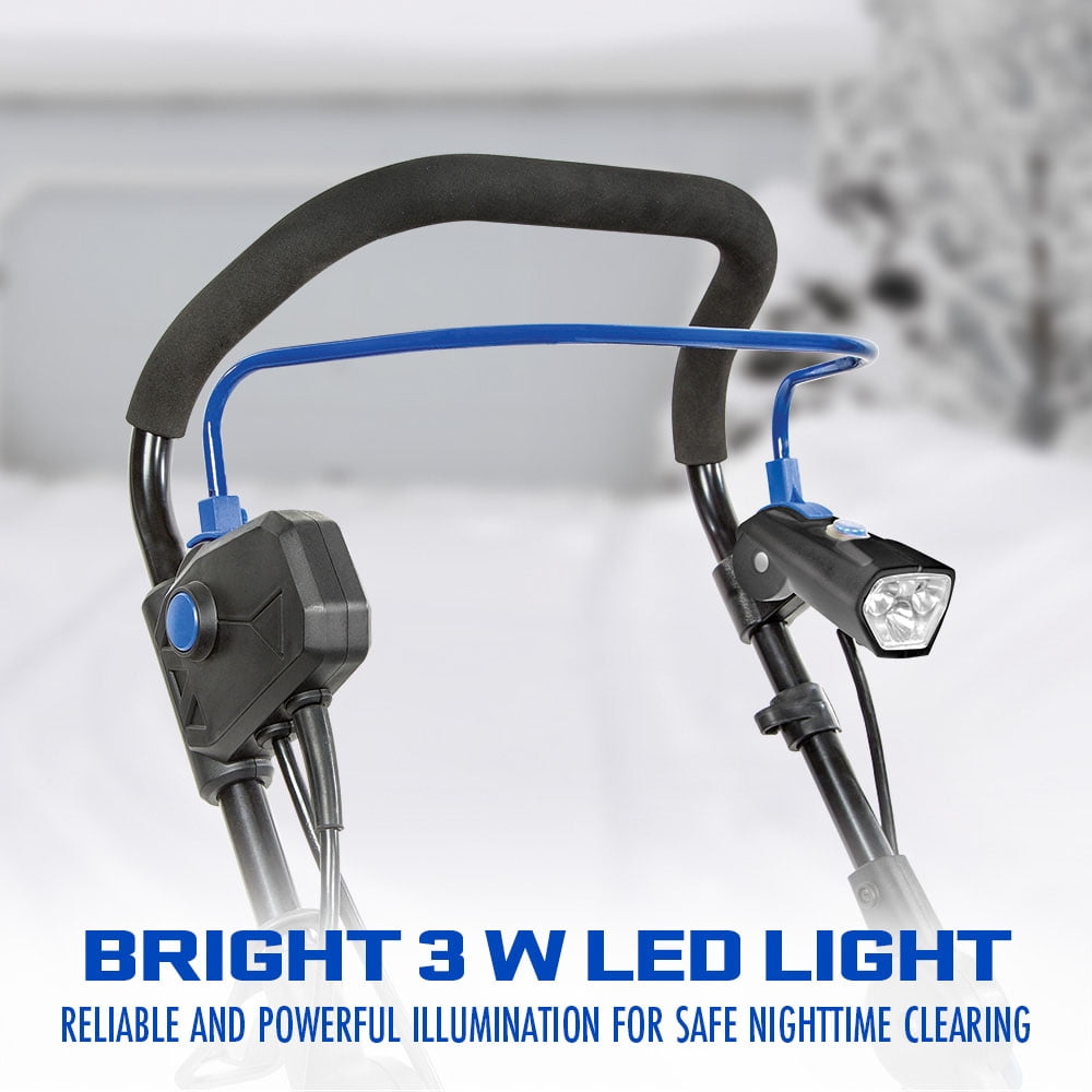Snow Joe Ultra 15 Amp Electric Corded Snow Blower, 2 Blade Auger, 21 Inch Wide, SJ625E