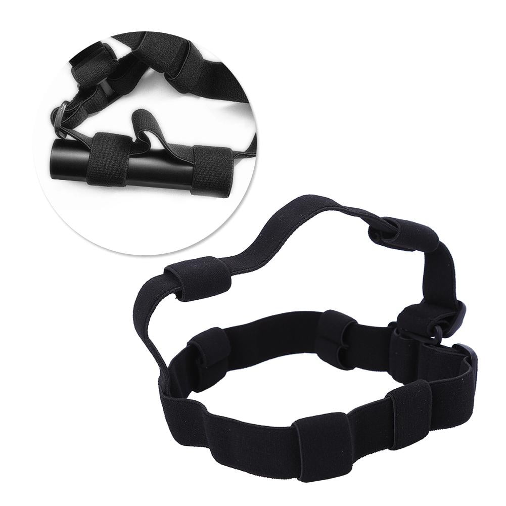 Black Flashlight Headband Headlamp Band For 18650 Flashlight Outdoor Tools Keenso Flashlight Headband