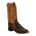 thumbnail image 2 of Old West Youth's Faux Horn Back Gator Print Boots, 2 of 2