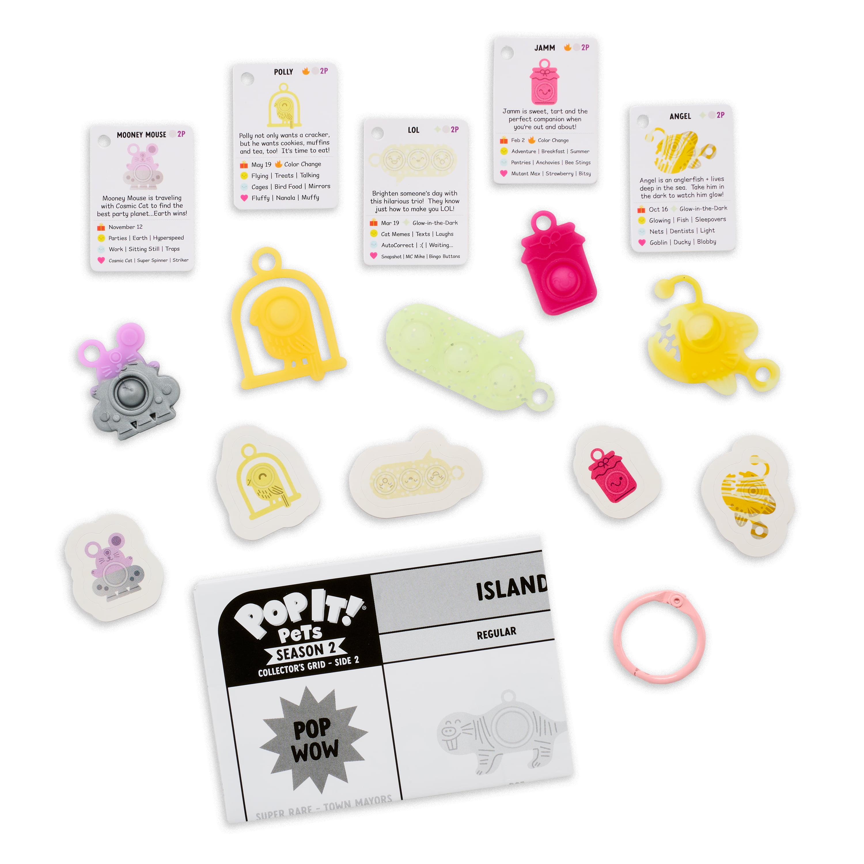 Official Pop It Pets Petites Mini Collectible Mystery Bag for Children Ages 3+, by Buffalo Games
