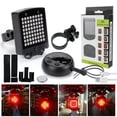 thumbnail image 2 of LED Bike Rear Turn Signal Light with Wireless Remote Control USB Rechargeable Bike Tail Light IP55 Waterproof Bicycle Br, 2 of 10