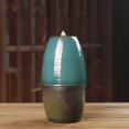 thumbnail image 3 of Backward Incense Burner Stone Glazed Pottery Living Room Decorations Aromatherapy Diffusers Ornament Home, 3 of 5