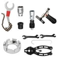 thumbnail image 3 of Kit de herramientas de reparación de bicicletas de 9 piezas, extractor de manivela, rompedor de cadena y llave de radios., 3 of 8
