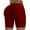Red, variant on Patlollav Womens Plus Size Women Basic Slip Bike Shorts Compression Workout Leggings Yoga Shorts Pants