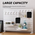 thumbnail image 4 of BRIGHTFUFU 6Pcs Pegboard Bins Organizer Set Black PP Organization for Kitchen Adults, 4 of 8
