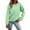 Green, variant on Basic Sweatshirts for Women 2025 Fall Winter Long Sleeve Crewneck Plain Athletic Sweatshirt Pullover Tops