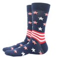 thumbnail image 1 of VJATTWR Clearance Striped Star Colored Classic Casual Simple Versatile Mid Length Socks, 1 of 2