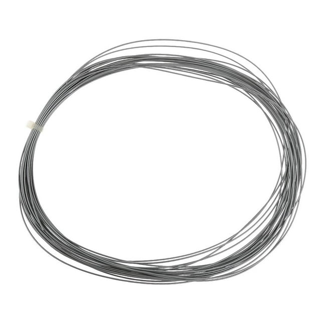 Polea de cuerda duradera, cuerda de tenis, cuerda de tenis, polea de cuerda de raqueta de bádminton Gris plateado Cola Tenis de cuerdas