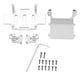 thumbnail image 1 of Torre de choque trasera RC, aleación de aluminio, soporte ESC, bandeja de batería para AXIAL 1/24 SCX24, repuesto para Ford Bronco Silver, 1 of 10