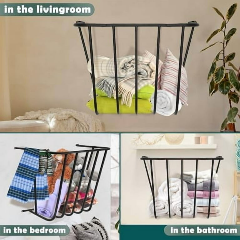 Throw Wall Blanket Holder Large, 28