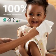 Bc Babycare Dry Wipes for Adults and Babies, Soft, Hypoallergenic, Dual-Use, 192ct (48ct, 4 Pack)