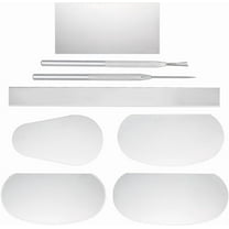 1 set 6pcs Clay Craft Tool Kits Handle Clay Sculpture Tools Carbon Stainless Steel Blade Polymer Clay Cutting Sculpting Tools set Texture Tools for Sculpture Pottery