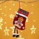 thumbnail image 5 of Calcetín navideño, calcetín grande hecho a mano personalizado, regalos de decoración para fiestas navideñas, adornos para árbol de Navidad, 5 of 5