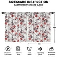 thumbnail image 2 of Blackout Kids Curtains,Pioneer Flower Childrens Insulated Curtains Set Of 2,Bedroom Essentials,Toddler Room Decor 42x54in(106x137cm), 2 of 4