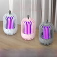thumbnail image 1 of Trampa para mosquitos portátil, recargable por USB, para el hogar, con luz violeta, descarga eléctrica, para exteriores, 1 of 2