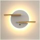 thumbnail image 3 of Con puerto USB Lámpara de pared moderna con interruptor Lámpara de lectura Lámpara de noche Iluminación Luz de noche Lámpara de pared LED para interiores 301912Cm Negro [Clase energética A], 3 of 5