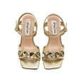 thumbnail image 2 of Lady Couture DELIGHT Jewel Heel Sandal, Gold, 10, 2 of 5